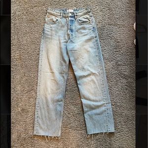 Zara straight leg jeans